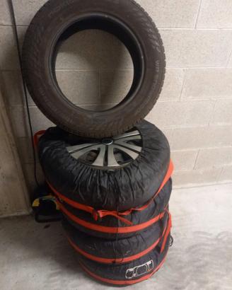 Ruote complete con cerchio e gomme  185/65R15