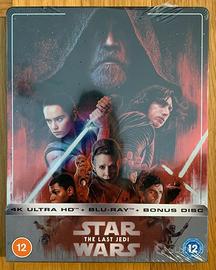 STAR WARS THE LAST JEDI 4K UHD Zavvi Steelbook