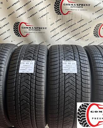 4 PNEUMATICI 275/45 315/40 R21 PIRELLI INVERNALI