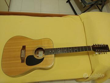 Chitarra 12 corde Suzuki SD312 anni '90