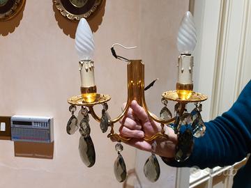   Appliques  in ottone anni 50 