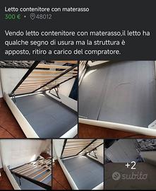 letto + letto contenitore 