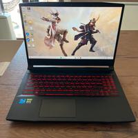 Portatile MSI Katana GF66RTX 3060 i7 16GB RAM SSD