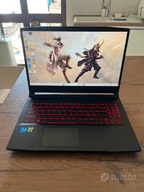 Portatile MSI Katana GF66RTX 3060 i7 16GB RAM SSD