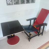 sedia ROSSA BLU - Rietveld