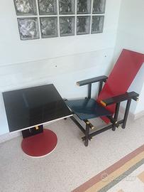 sedia ROSSA BLU - Rietveld