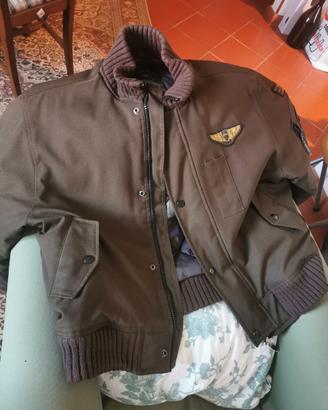 💣 Giubbotto Bomber Uomo Vintage Stile Militare 75