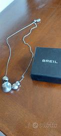 BREIL COLLANA MODELLO CHAOS LUNGA IN ACCIAIO