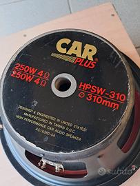 Subwoofer car plus 500 