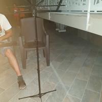 leggio musicale con custodia