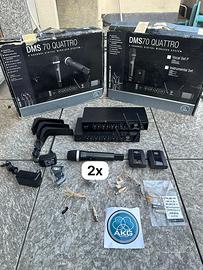 2 Sest Radio Microfoni wireless akg con Bodypack