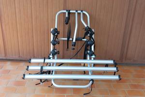 Portabici posteriore in alluminio leggero e solido
