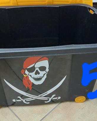 contenitore giochi bimbo