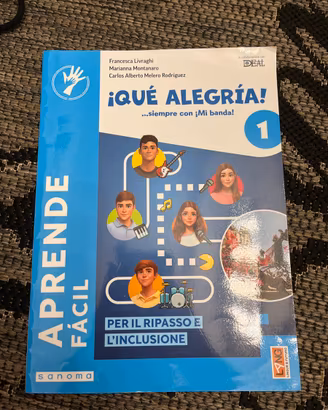 Libro spagnolo Que alegria Ripasso