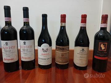 vino barolo - taurasi