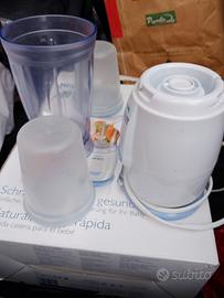 frullatore per prime pappe bimbo