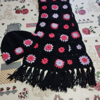 Sciarpa e cappello lana uncinetto