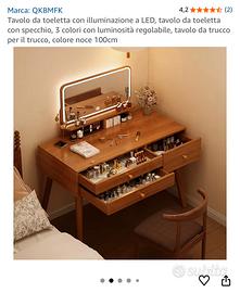 TOELETTA TRUCCO Vintage style