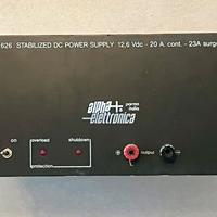 AL 626 stabilized DC POWER SUPPLY. RADIOAMATORI