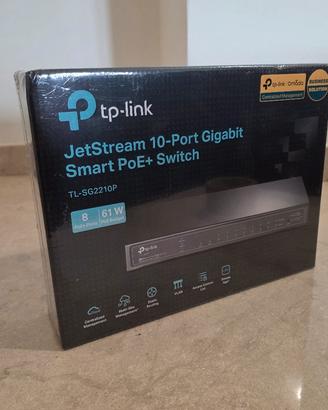 Switch Tp-Link Omada POE+ 8 porte +2 SFP Gigabit