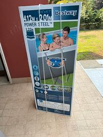 Piscina Fuoriterra Bestway 412x201x122 a Sabbia