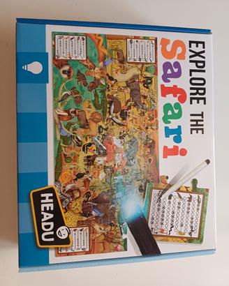 Puzzle Safati con torcia della Headu