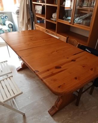 tavolo in massello allungabile 