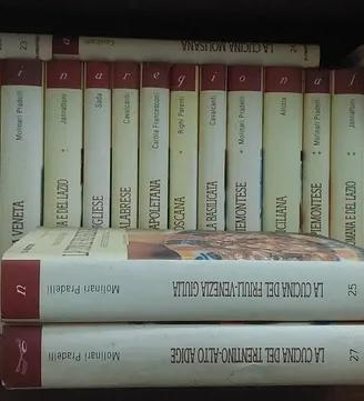 collezione libri cucina regionale