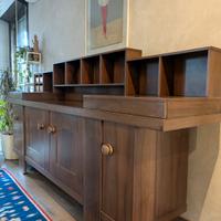 credenza in noce silvio Coppola per Bernini