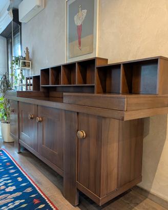 credenza in noce silvio Coppola per Bernini