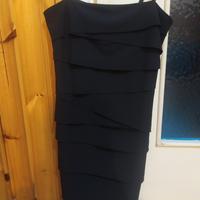 Abito nero a tubino Omai