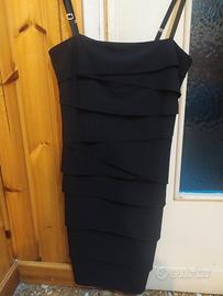 Abito nero a tubino Omai