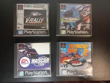 Lotto 6 giochi Playstation 1 titoli vari + Demo 