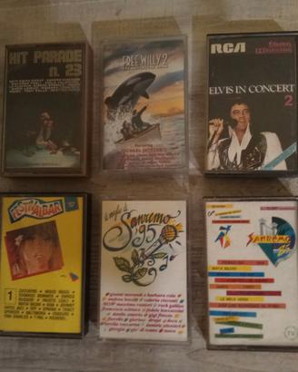 Musicassette anni 80 90