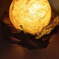 Lampada luna a nido