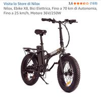 Nilox bici elettrica