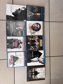 Lotto 9 Blu-ray cinema DiCaprio Django Lincoln