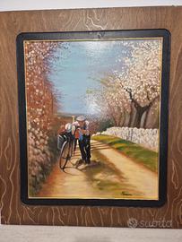 Quadro,Dipinto olio su tela.