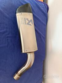 Scarico completo akrapovic euro 5 plus mt 09 gen 4
