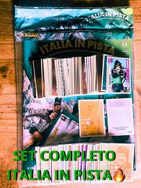 SET COMPLETO ITALIA IN PISTA + album panini
