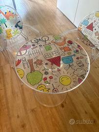 Tavolino e sedie bambino Kartell