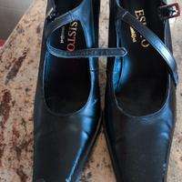 scarpe eleganti donna di pelle tg 40