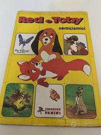 Red e Toby Album + TUTTE le figurine staccate