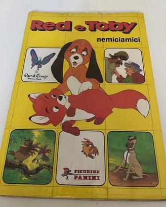 Red e Toby Album + TUTTE le figurine staccate
