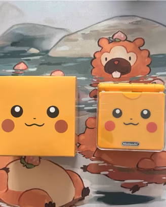Nintendo Game Boy Advance sp Pikachu Edition  box