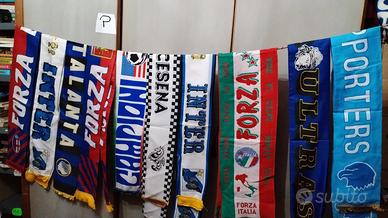 lotto sciarpe calcio 10 pezzi