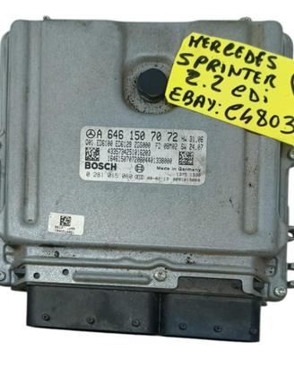 CENTRALINA MOTORE MERCEDES Sprinter 2° Serie 0281