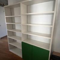 Libreria + scrivania Trabattoni laccata, studio/uf