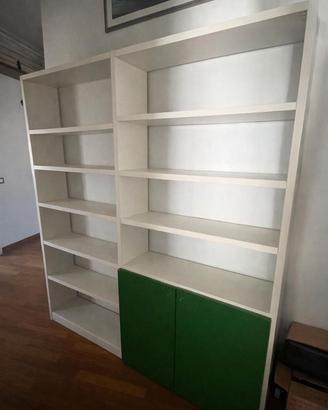 Libreria + scrivania Trabattoni laccata, studio/uf