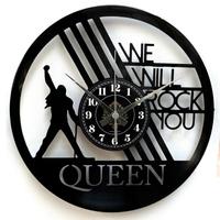Orologio in vinile collez. queen we will rock you